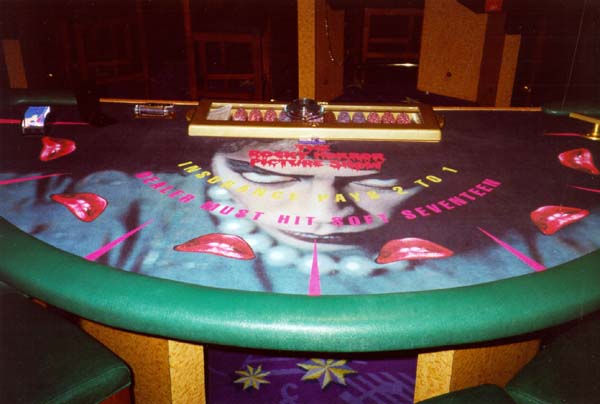 Rocky Horror Blackjack Table