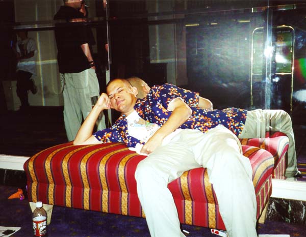 Lounging in the Lobby